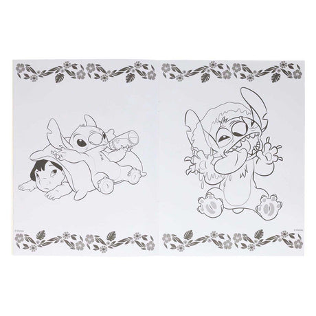 Intro Stitch A4 Malbuch 32 Seiten 6 sortiert.