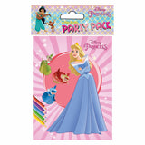 Buch-Specials Niederlande bv Disney Party-Malbücher Prinzessin, 6-tlg.