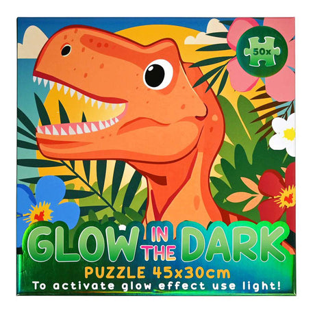 Wins Holland Glow in the Dark Puzzle Dino – 50 Teile.