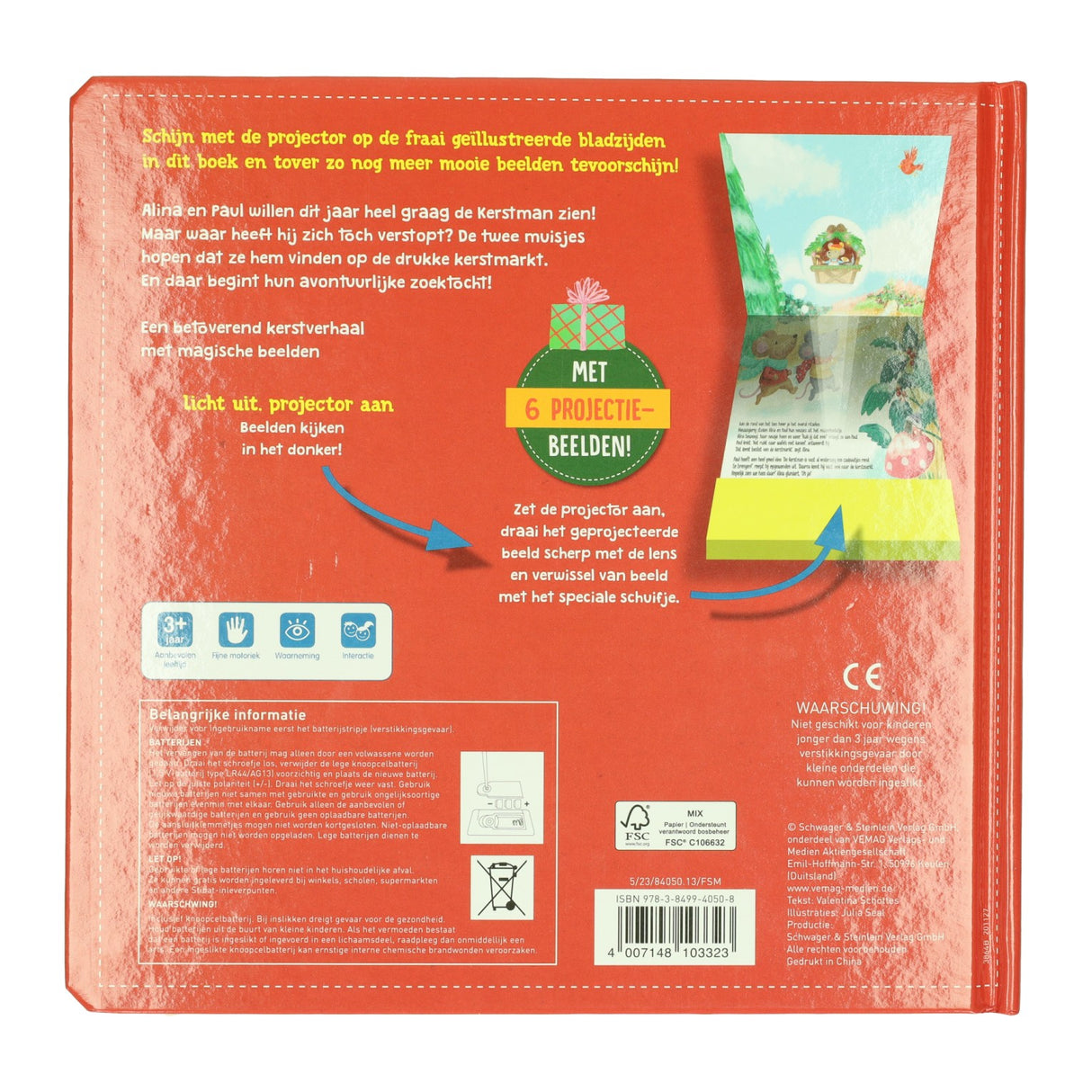 Gewinnt Holland meinen Projektorbuch-Look, hier kommt der Weihnachtsmann!