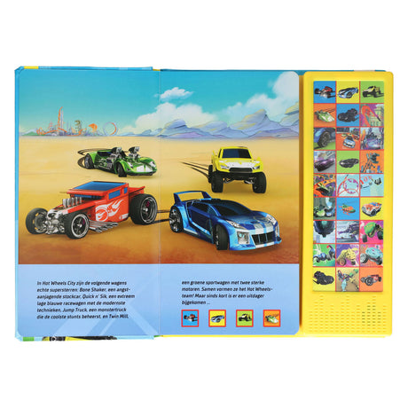 Gewinnt Holland mein großes Soundbuch Hot Wheels – mit 27 Sounds