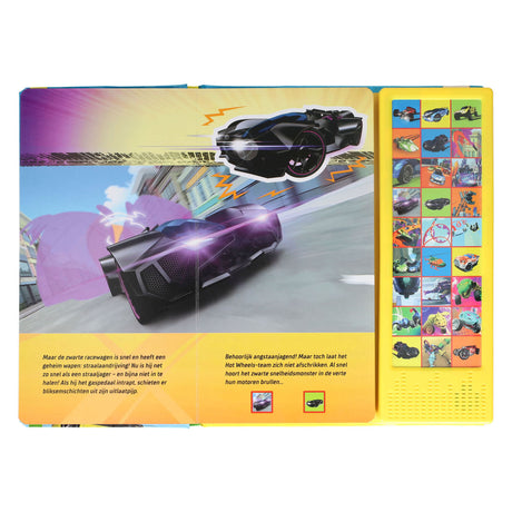 Gewinnt Holland mein großes Soundbuch Hot Wheels – mit 27 Sounds