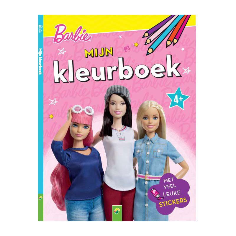 Gewinnt Holland mein Malbuch mit Aufklebern – Barbie
