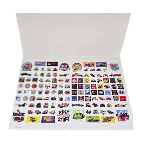 Boek specials nederland bv hot wheels posters stickersboek