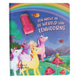 Gewinnt Holland-Brettbuch mit Taschenlampen-Einhorn – 3 Jahre.
