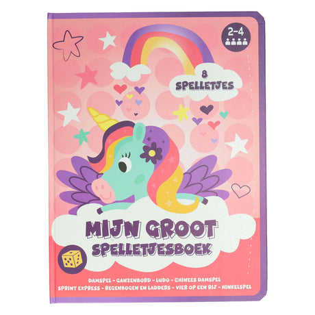 Gewinnt Holland-Brettspielebuch 8 Spiele Einhorn – 3 Jahre.