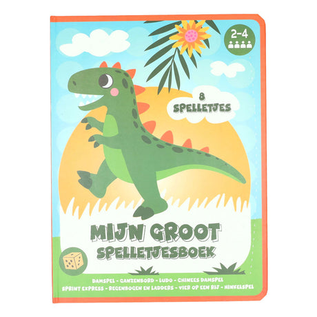 Gewinnt Holland-Brettspielebuch 8 Spiele Dinosaurier – 3 Jahre.