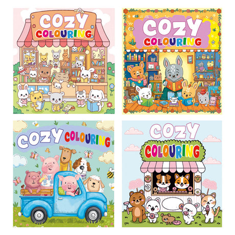 Boek specials nederland bv cozy kleurblok - 96pag.