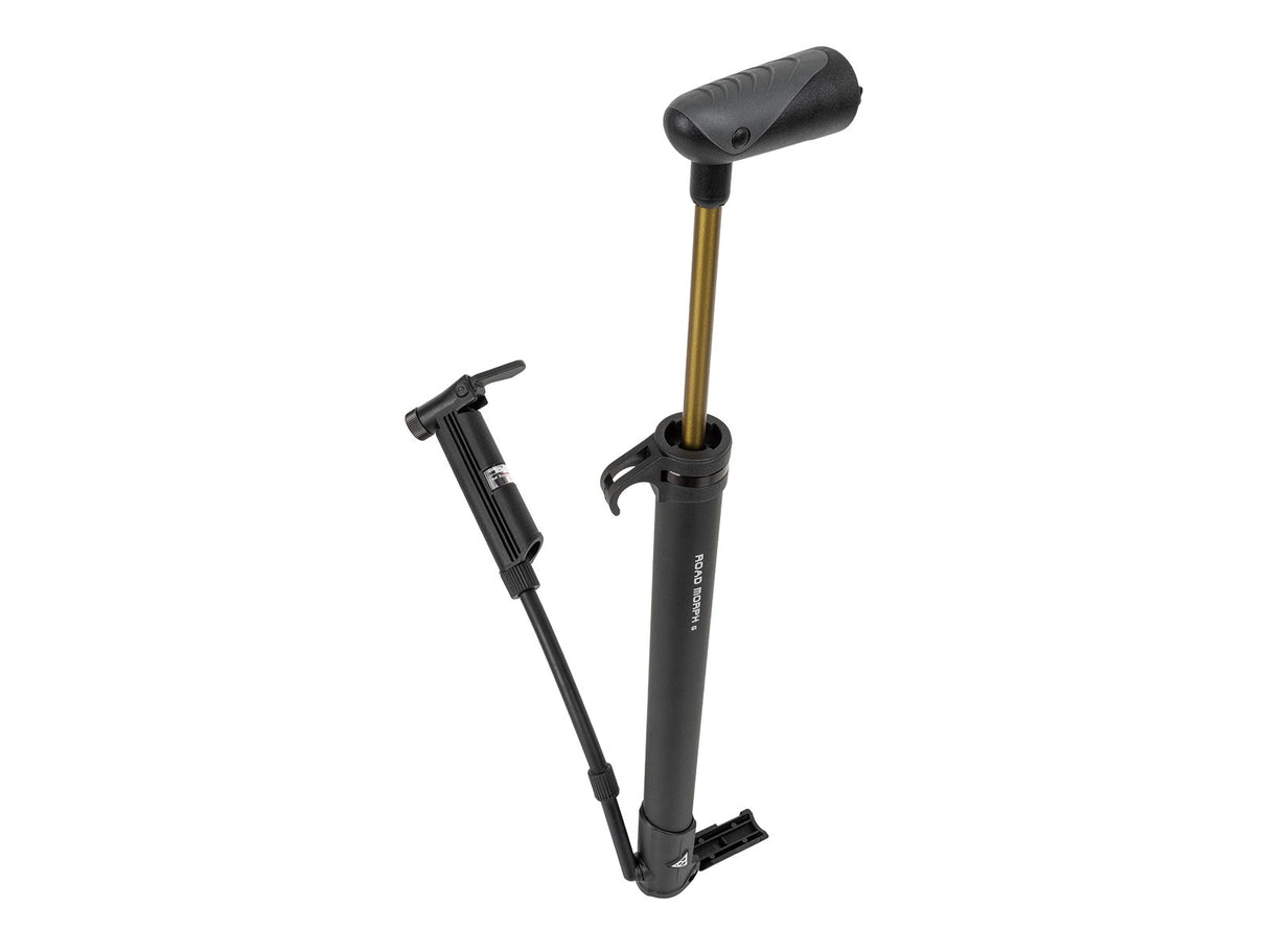 Topeak Minipumpe Road Morph G + Mano