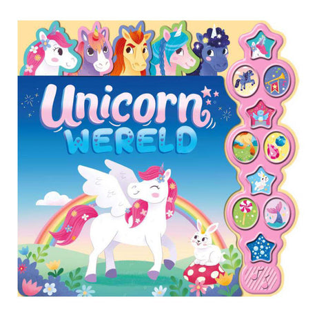 Rebo Publishers Einhornwelt – Buch mit 10 Geräuschen
