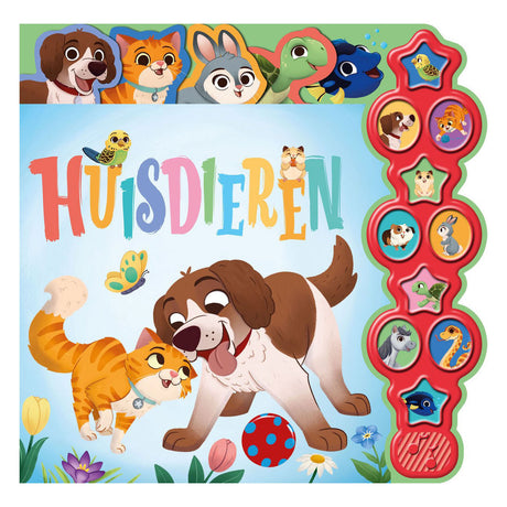 Rebo Publishers Haustiere – Buch mit 10 Geräuschen