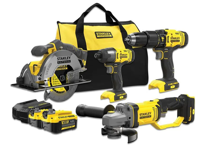 Stanley ingesteld v20 (sfmcd716, sfmcf811, sfmcs500, sfmcg400) 2x2,0ah prostack bl