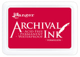 Ranger Ink Ranger • Archiv-Tintenkissen Zinnoberrot