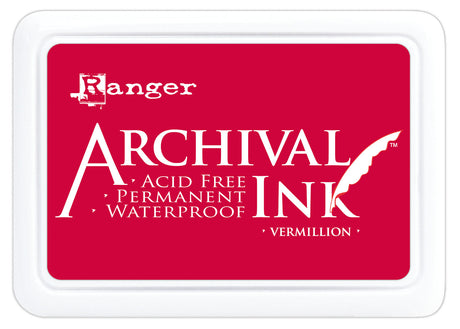 Ranger Ink Ranger • Archiv-Tintenkissen Zinnoberrot