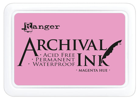 Ranger-Tinte Ranger • Archiv-Stempelkissen, Magenta-Farbton