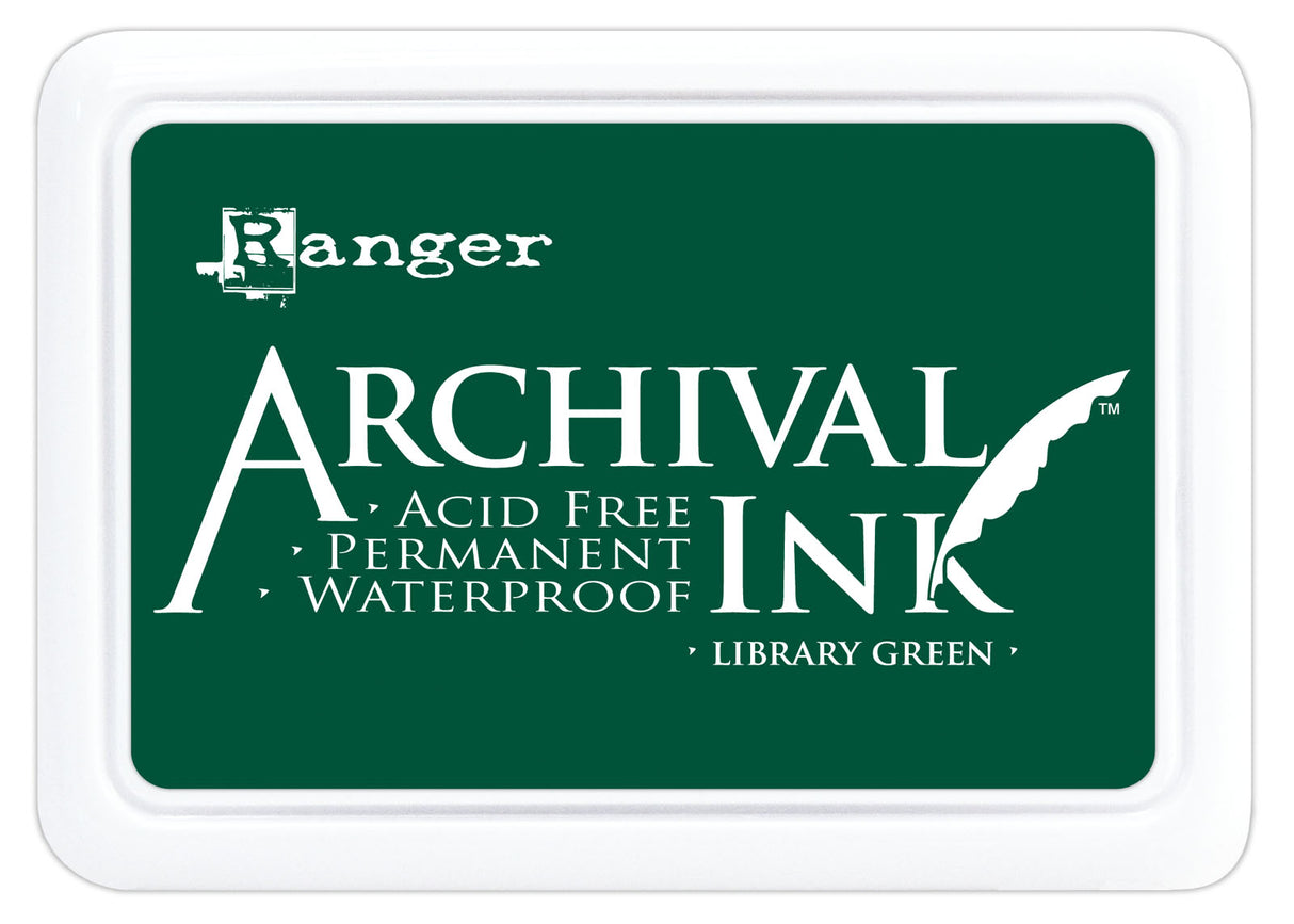 Ranger Ink Ranger • Archiv-Stempelkissen-Bibliothek grün