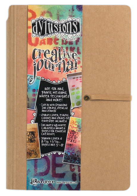 Ranger Ink Ranger • Dylusions Kreativtagebuch klein 13x20cm braun
