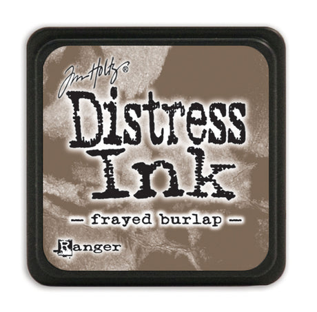 Ranger Ink Ranger • Tim Holtz Distress Mini-Stempelkissen, ausgefranstes Sackleinen