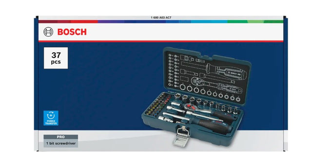 Bosch sockettoetsen 1 4 37szt. ♪ bosch ♪ line