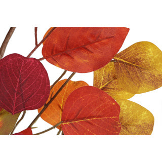 No brand Kunstzweig Herbstblatt Seide 83 cm | 4 Stück