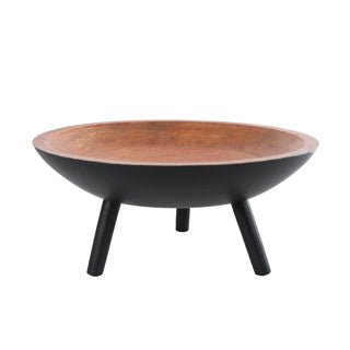 No Brand Servierschüssel Sieb M Legs Natural Black Mango