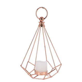 Laternenrand mit LED-Kerze 23,5 cm | 2 Stk