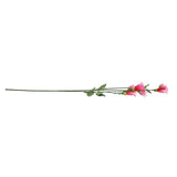 No brand Kunstblume Campanula hellrosa Seide 60 cm | 4 Stück