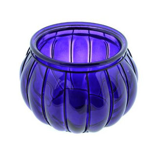 No Brand Vase mit Metallgestell 30 cm lila | 2 Stk