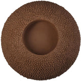 No brand Teelichthalter Betonbraun 15x15x15cm