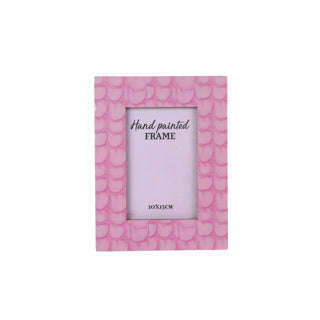 No brand Fotorahmen Masie Pink (10x15) 16x21,5x1cm Holzemail | 2 Stk