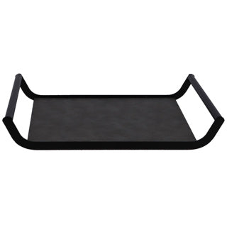 Kein Markentablett Flo grau 37 cm | 4 Stück