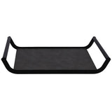 Kein Markentablett Flo grau 37 cm | 4 Stück