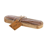 No brand Duftstäbchen Holz, Salbei Meersalz l.grünes Holz 24x 7,5x2cm | 6 Stück
