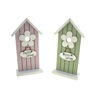 Vogelhaus Happy Spring 26 cm sortiert | 2 Stk
