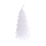 Kein Feuer Kerzenbaum weiß 6,5 x 12,5 cm | 4 Stück