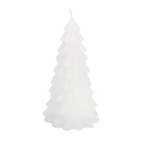 Kein Feuer Kerzenbaum weiß 10x10x20cm | 4 Stück
