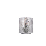 No brand ptmd Teelichthalter Winty White XL 15 cm | 2 Stk