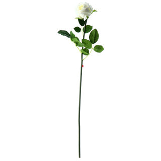 No brand Kunstblume Rosenzweig Creme 56 cm | 6 Stück