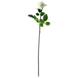 No brand Kunstblume Rosenzweig Creme 56 cm | 6 Stück