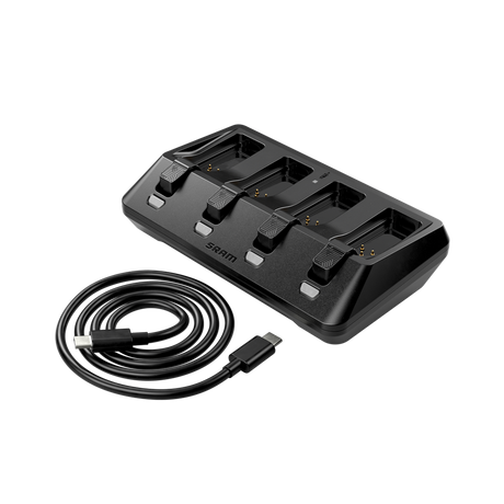 Sram Axs Ladegerät 4 Ports Silber