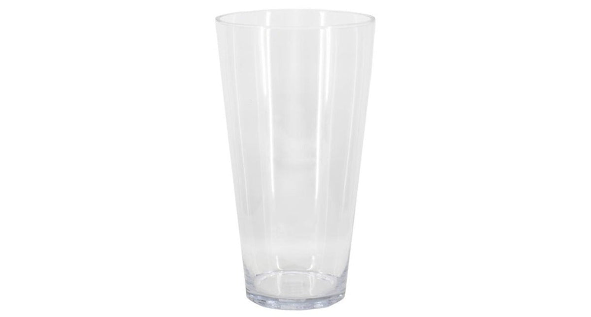 Vaas konisch d25 h45cm cold cut helder