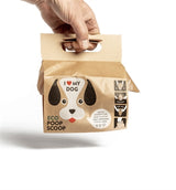 Ich liebe mein Hundehund Poop -Bag -Bündel