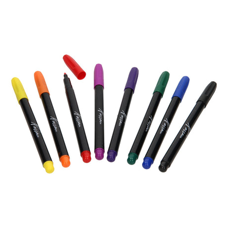 Kreative Bastelgruppen-Textilmarker, 8-tlg.