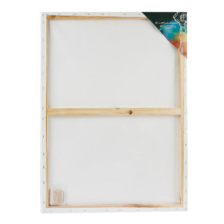 Kreative Bastelgruppe, Leinwand, Leinwand, Baumwolle, 60 x 80 cm, weiße Malerei.