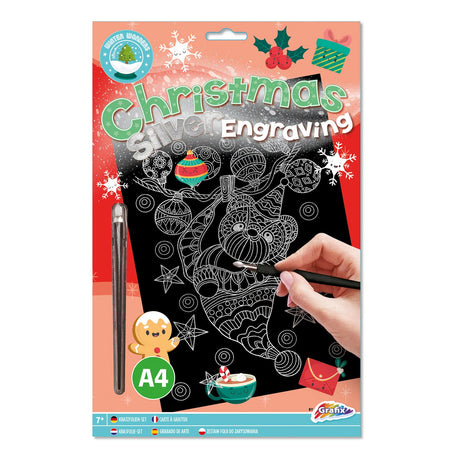 Kreativ-Bastelgruppe Weihnachts-Bastel-Gravurkunst – inklusive Anreißer