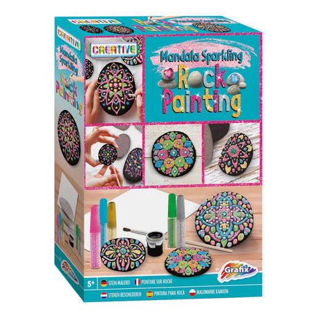 Grafix Stones malen Mandala funkeln