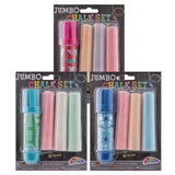 Creative Craft Group Jumbo Chalk Halter + Kreide, 3st.