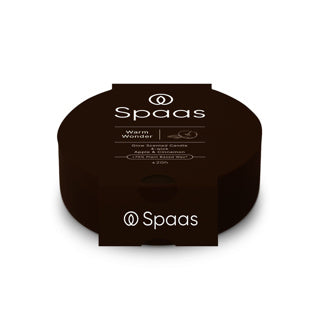 Spaas Glow Duftkerze 4 Dochte 20 Uhr – warmes Wunder | 2 Stk