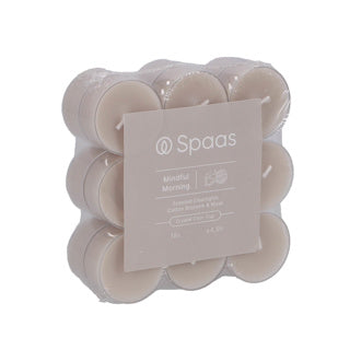 Spaas duftende Clearlights-Blockpackung x18 4,5 Stunden – achtsamer Morgen | 4 Stück