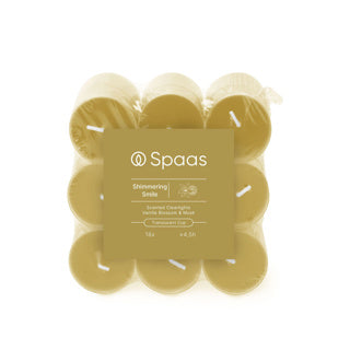 Spaas duftende Clearlights-Blockpackung x18 4,5 Stunden – schimmerndes Lächeln | 4 Stück